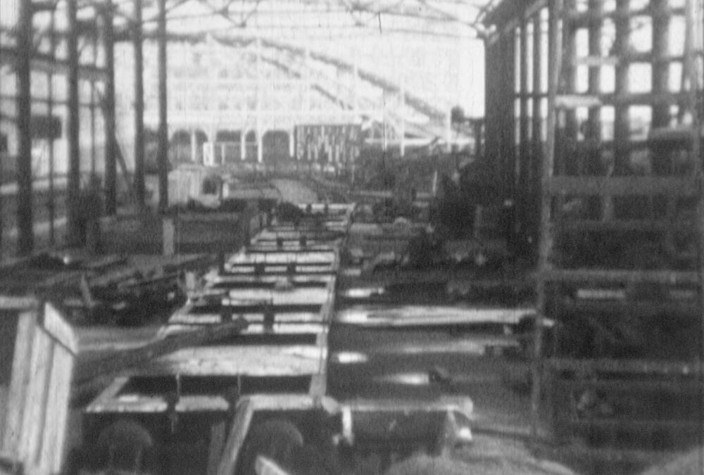 17/07/1934 – New Pleasure Beach Express ride hit by fire