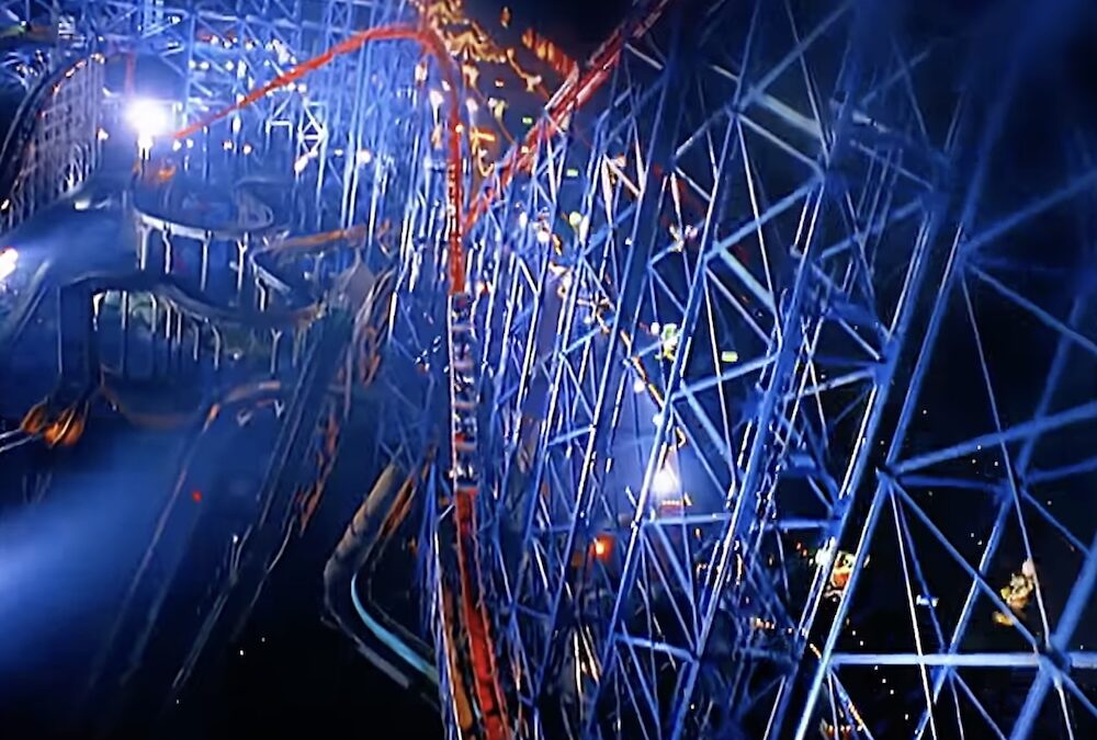 06/09/1995 – Simply Red shoot music video on Big One