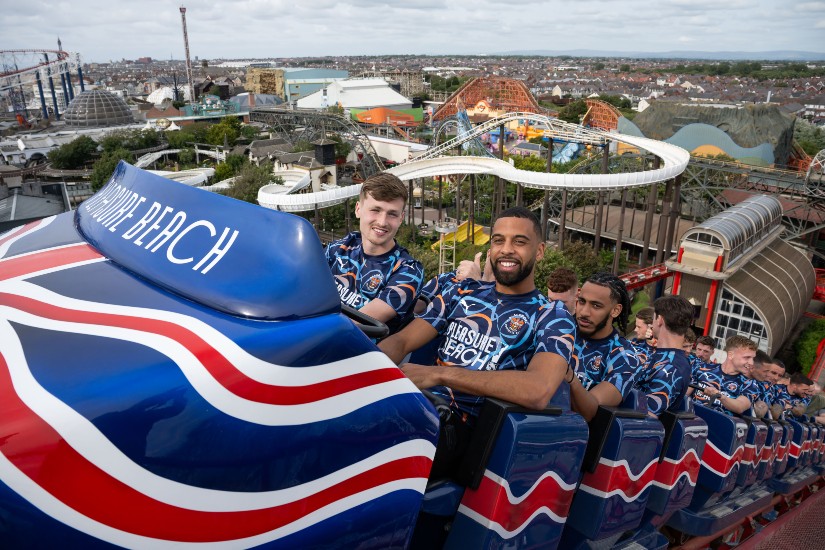 05/07/2024 – Pleasure Beach announced as Blackpool FC shirt sponsor