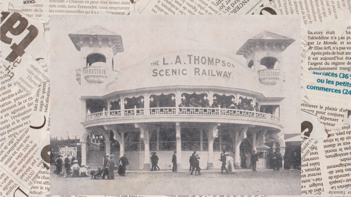 Press Cutting – New Scenic Railway attraction at South Shore (1907)