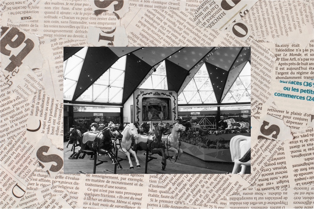 Press Cutting – Horses in Pine (1966)