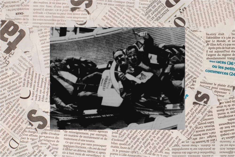 Press Cutting – Thousands follow the ‘Eagle’ (1988)